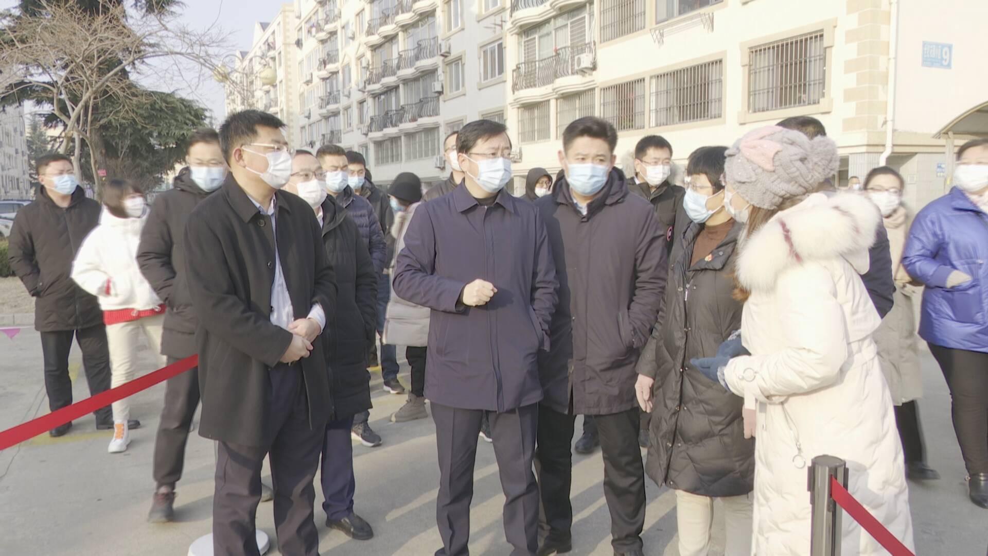 乳山市政府 乳山要闻 王大治参加城区街道新冠肺炎疫情防控演练