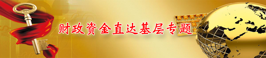 财政资金直达基层专题